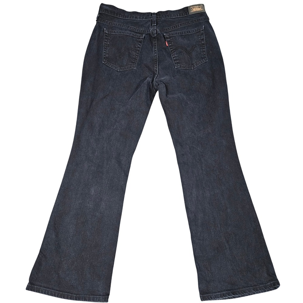 Levis 515 Boot Cut Jeans Size 12 Short Dark Wash Y2K Retro Vintage Denim